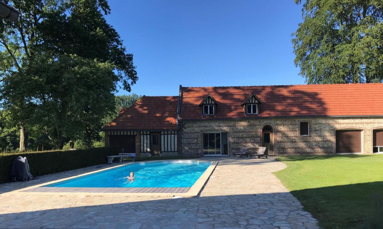 Clos Celeste - Campagne D Etretat Avec Piscine Et Spa (Adults Only) Écrainville المظهر الخارجي الصورة