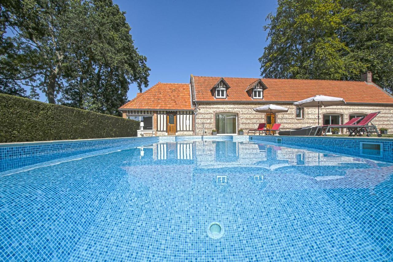 Clos Celeste - Campagne D Etretat Avec Piscine Et Spa (Adults Only) Écrainville المظهر الخارجي الصورة