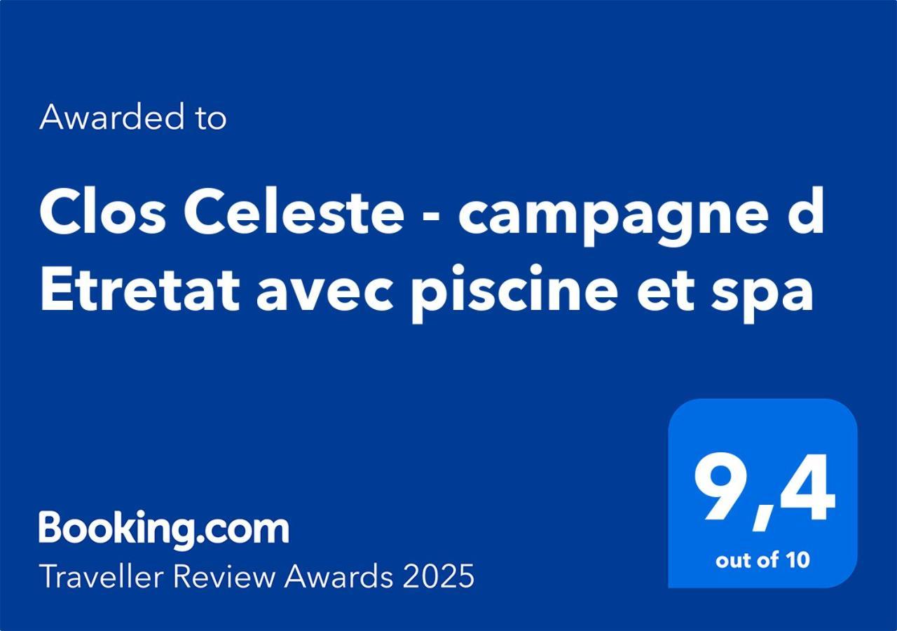 Clos Celeste - Campagne D Etretat Avec Piscine Et Spa (Adults Only) Écrainville المظهر الخارجي الصورة